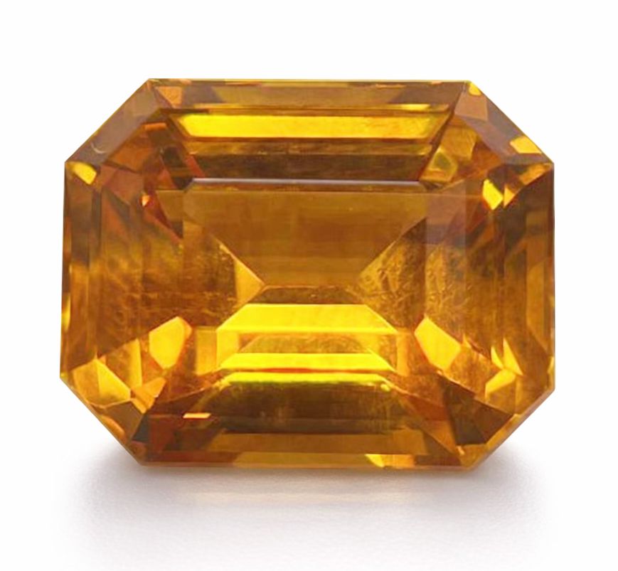 4.50 ct Emerald Orange Natural Sapphire