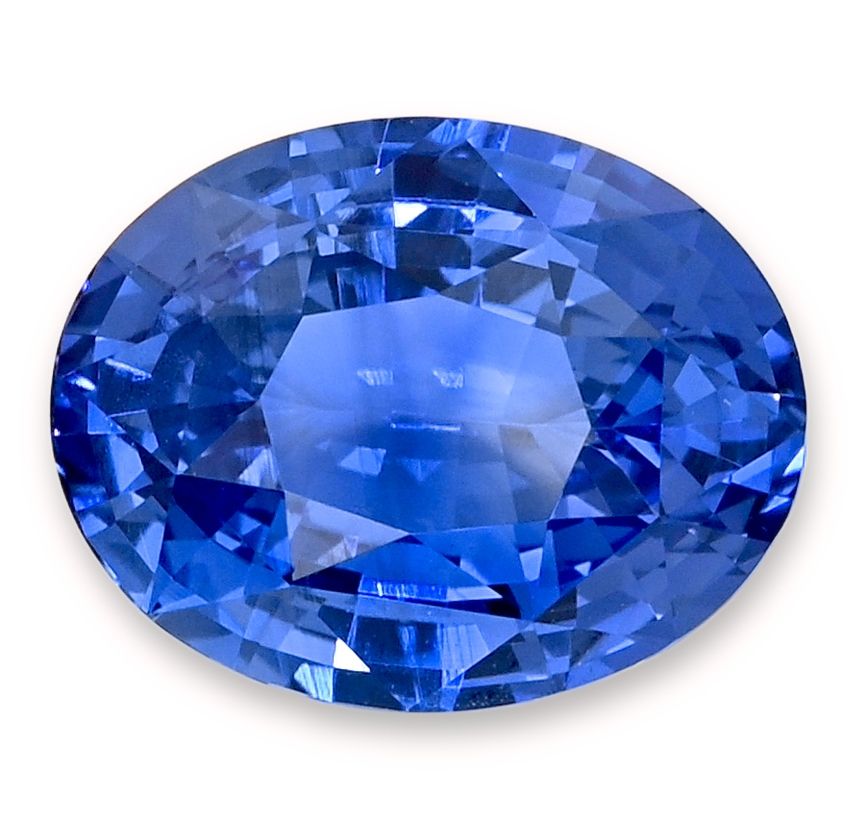 4.61 ct Oval Blue Natural Sapphire