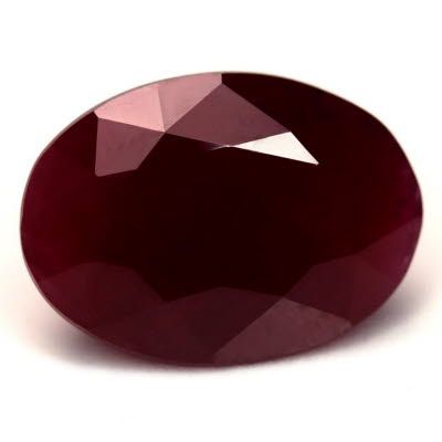 5.29 ct Oval Red Natural Ruby