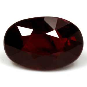 0.90 ct Oval Red Natural Ruby
