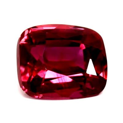 1.06 ct Cushion Red Natural Ruby