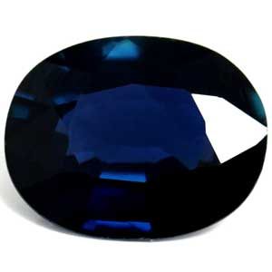 1.85 ct Oval Blue Natural Sapphire