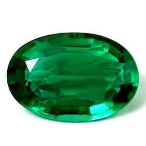 1.98 ct Oval Green Natural Emerald