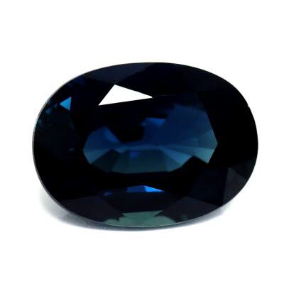 1.22 ct Oval Blue Natural Sapphire