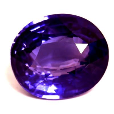 3.03 ct Oval Purple Natural Sapphire