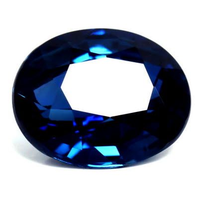 2.10 ct Oval Blue Natural Sapphire