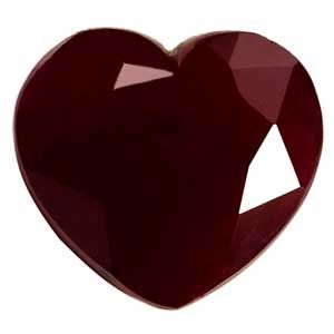 5.60 ct Heart Red Natural Ruby