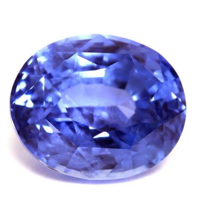 4.20 ct Oval Blue Natural Sapphire