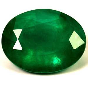 2.52 ct Oval Green Natural Emerald