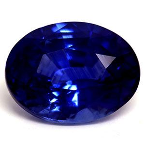 1.29 ct Oval Blue Natural Sapphire