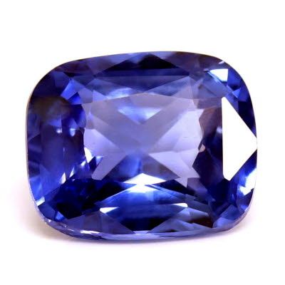 2.13 ct Cushion Blue Natural Sapphire