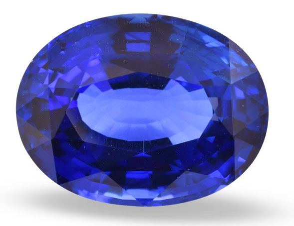 25.11 ct Oval Blue Natural Sapphire