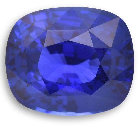 8.50 ct Cushion Blue Natural Sapphire