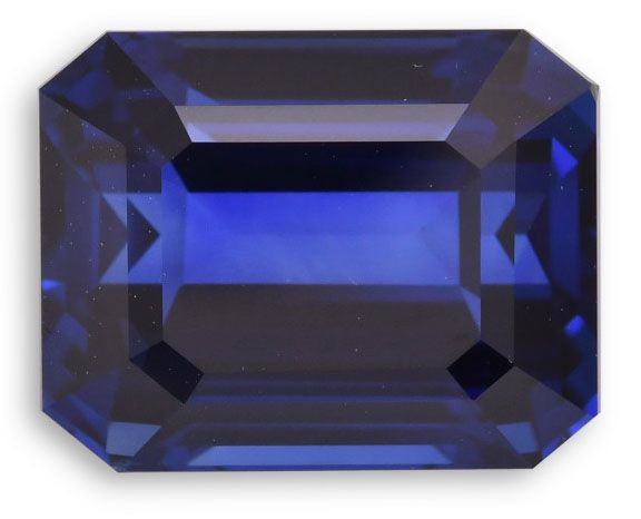 10.79 ct Emerald Blue Natural Sapphire