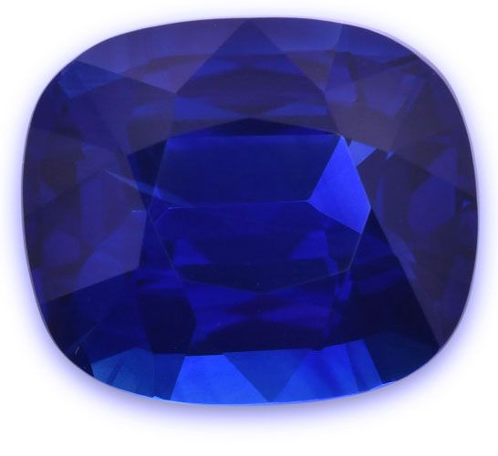 17.17 ct Cushion Blue Natural Sapphire
