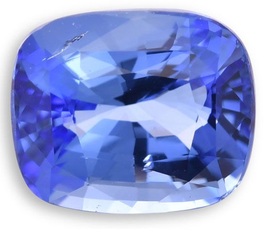 3.02 ct Cushion Blue Natural Sapphire