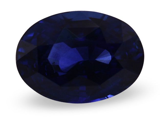 4.07 ct Oval Blue Natural Sapphire