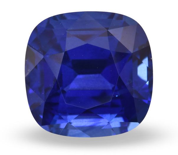 3.56 ct Cushion Blue Natural Sapphire