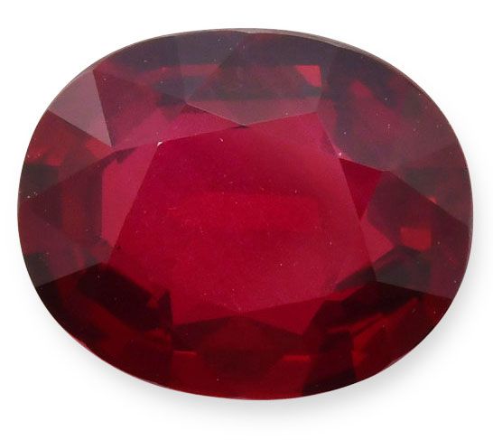 6.10 ct Oval Red Natural Ruby