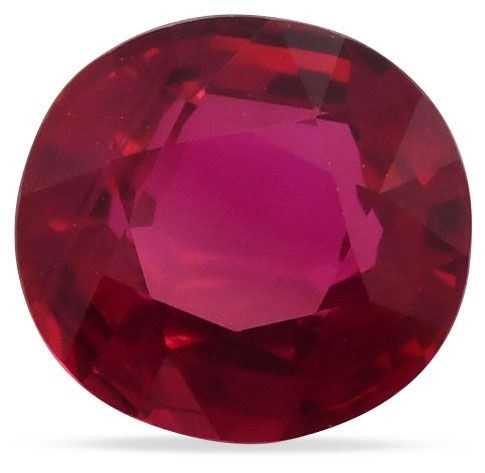 4.02 ct Oval Red Natural Ruby