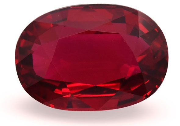 7.10 ct Oval Red Natural Ruby