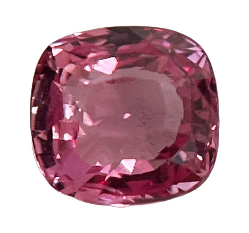 2.05 ct Cushion Orange Natural Sapphire