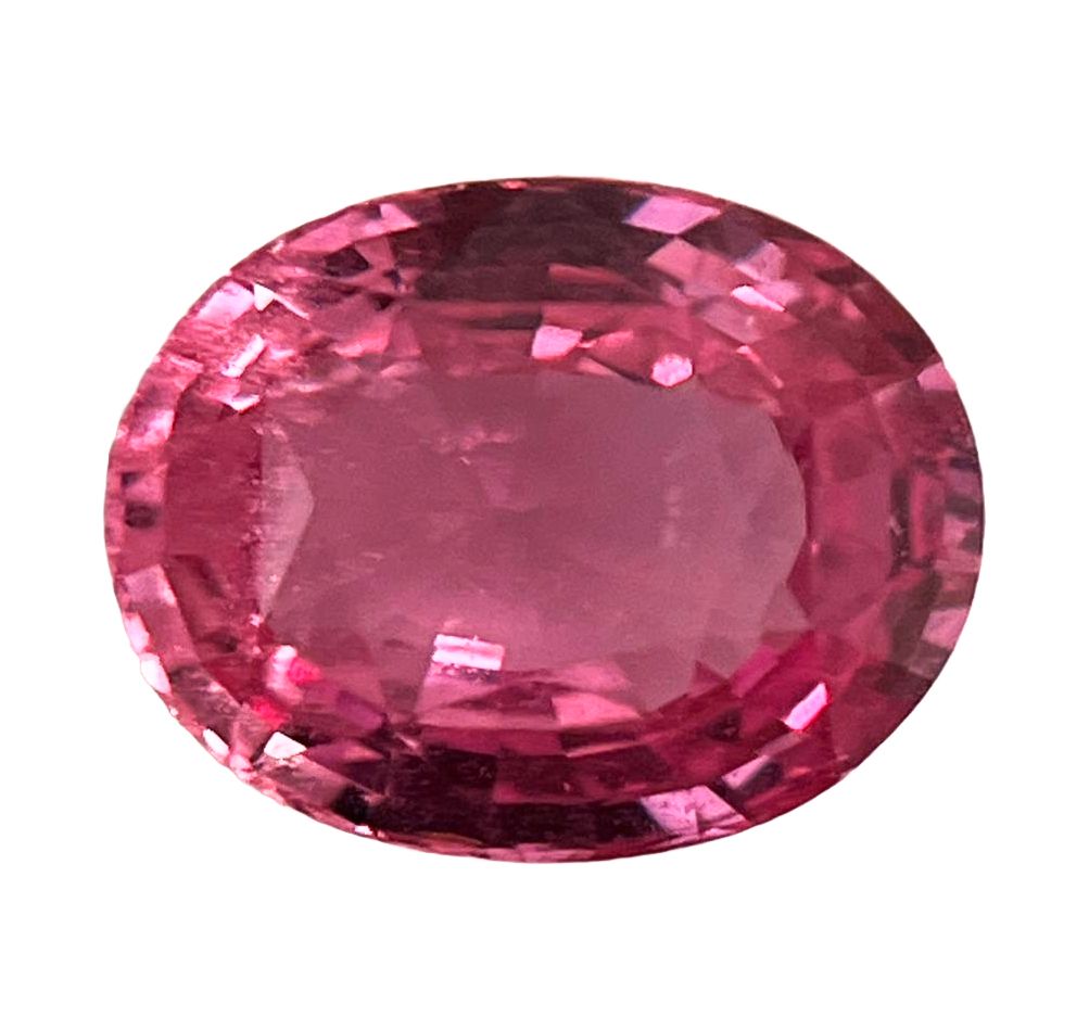 3.07 ct Oval Orange Natural Sapphire