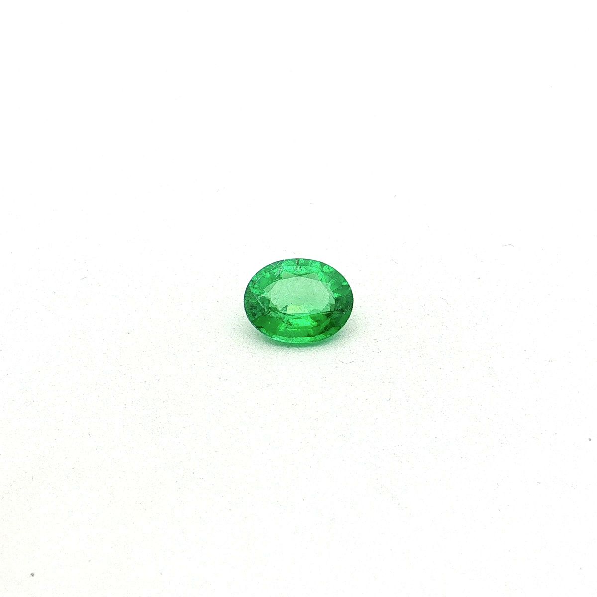2.07 ct Oval Green Natural Emerald