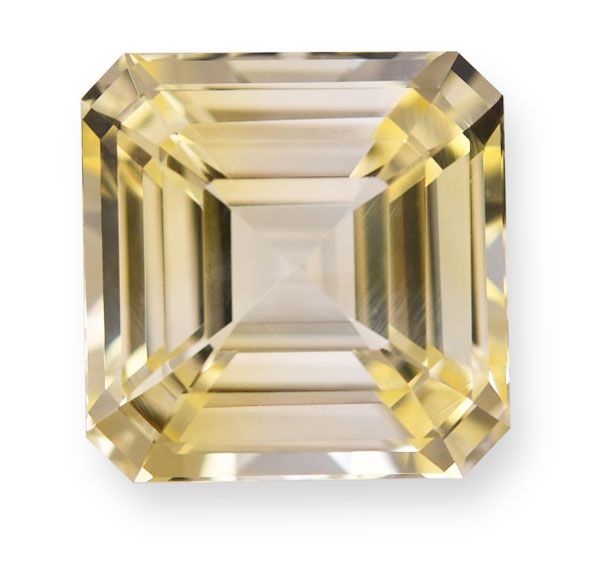 5.65 ct Emerald Yellow Natural Sapphire