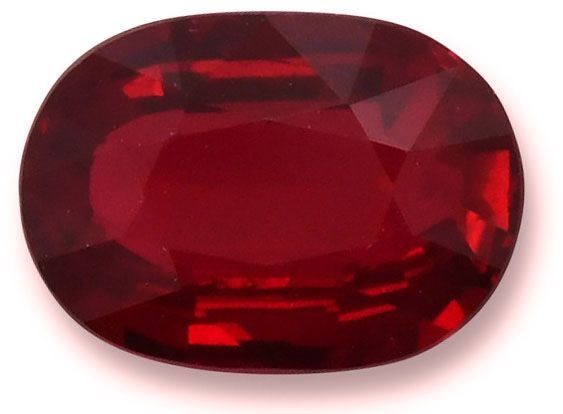 3.07 ct Oval Red Natural Ruby