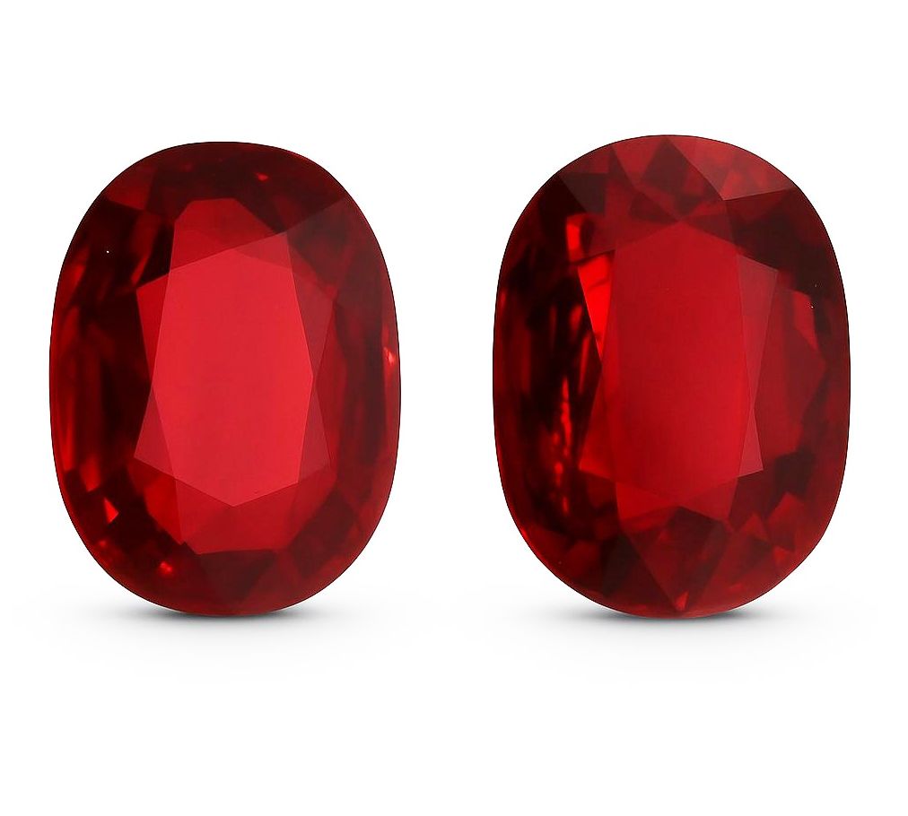 10.03 ct Oval Red Natural Ruby