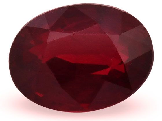 3.03 ct Oval Red Natural Ruby