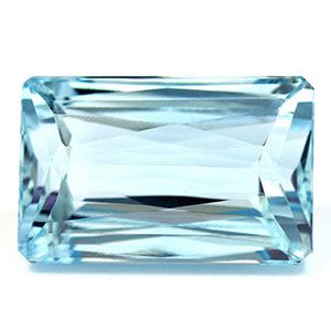 15.21 ct Emerald Blue Natural Aquamarine