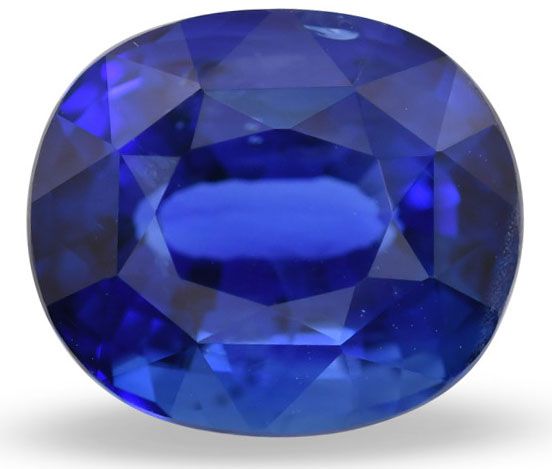 6.11 ct Cushion Blue Natural Sapphire