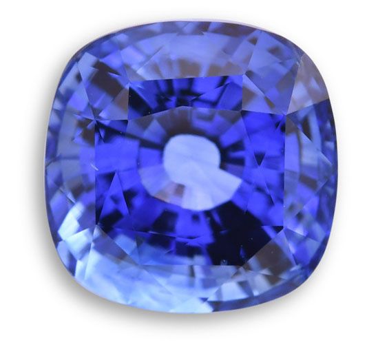 7.60 ct Cushion Blue Natural Sapphire