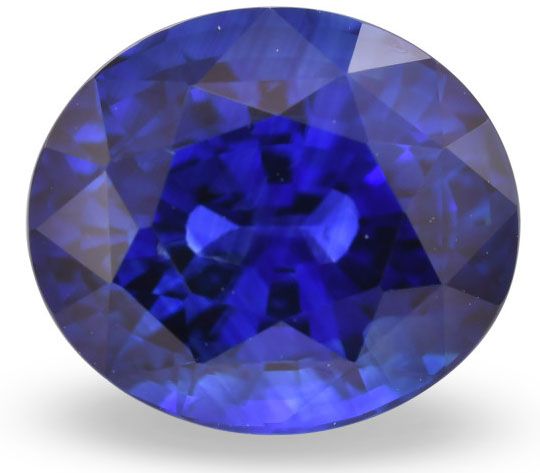 3.53 ct Oval Blue Natural Sapphire
