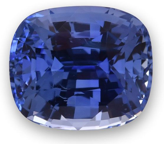 4.53 ct Cushion Blue Natural Sapphire