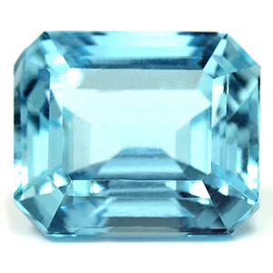 8.26 ct Emerald Blue Natural Aquamarine
