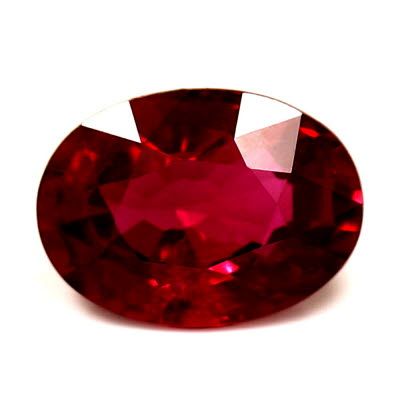 1.04 ct Oval Red Natural Ruby