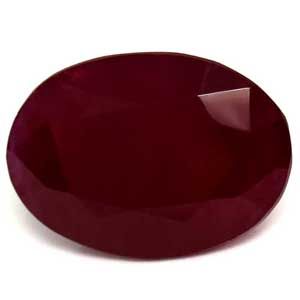 2.00 ct Oval Red Natural Ruby