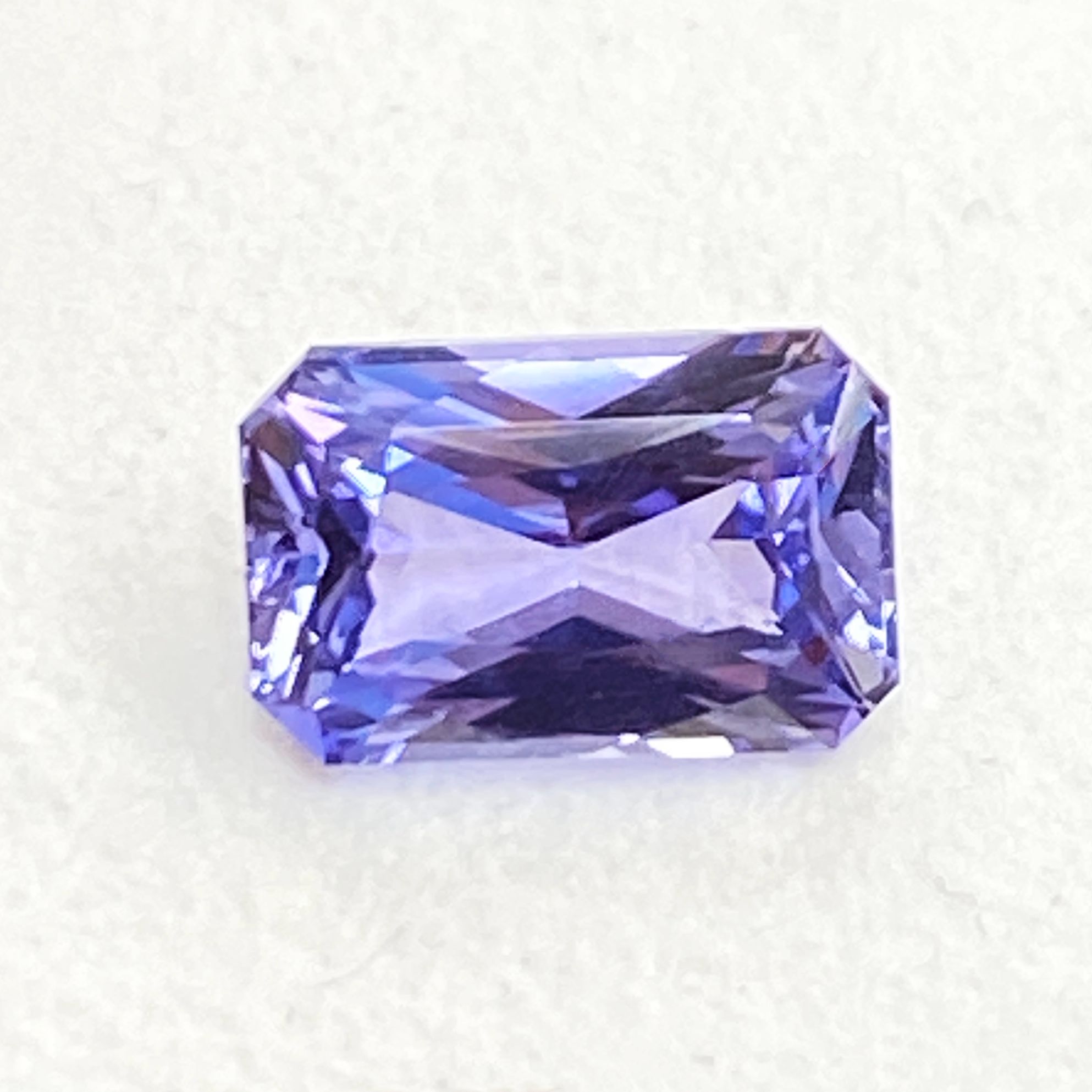 3.07 ct Radiant Purple Natural Sapphire
