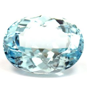 9.40 ct Oval Blue Natural Aquamarine