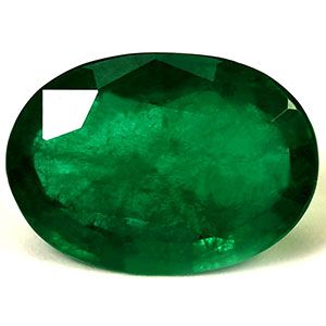 3.50 ct Oval Green Natural Emerald