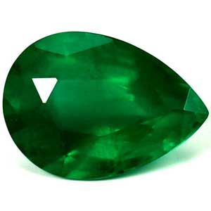 2.26 ct Pear Green Natural Emerald