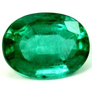 2.59 ct Oval Green Natural Emerald