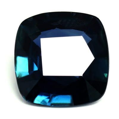2.09 ct Cushion Blue Natural Sapphire