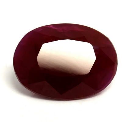 2.65 ct Oval Red Natural Ruby