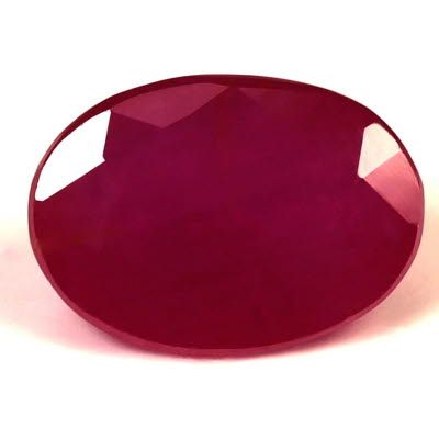 3.06 ct Oval Red Natural Ruby