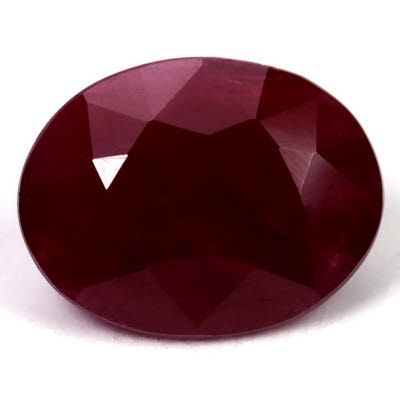 5.42 ct Oval Red Natural Ruby