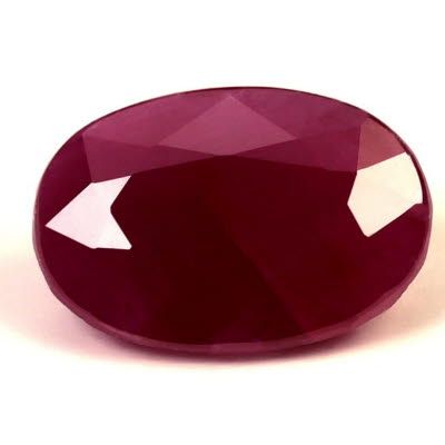 4.15 ct Oval Red Natural Ruby